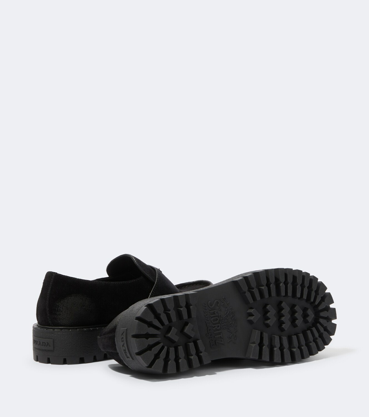 Prada Suede loafers