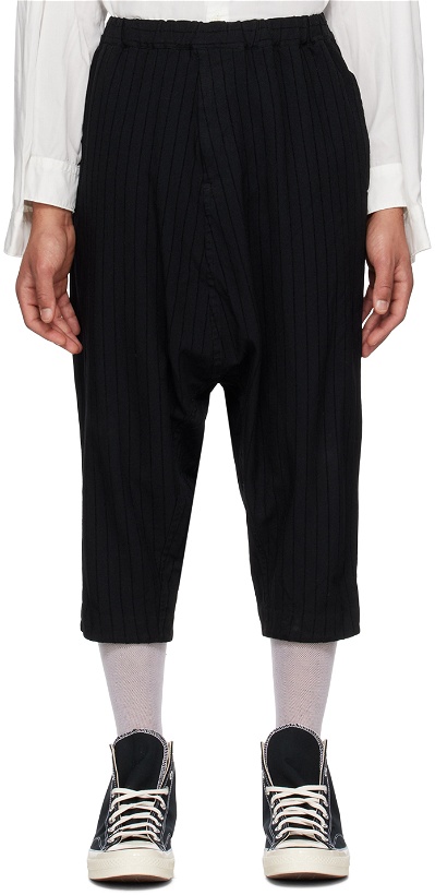Photo: Comme des Garçons Black Black Striped Trousers