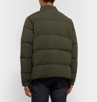NN07 - Quilted Shell Down Jacket - Green