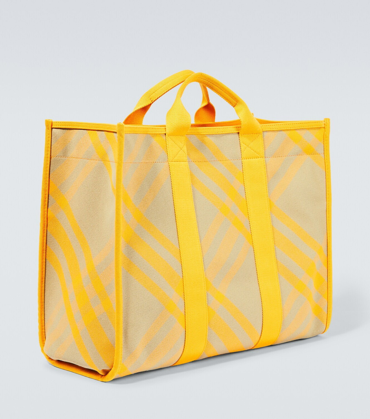 Burberry Shopper checked canvas tote bag Burberry