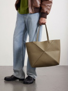 LOEWE - Puzzle Fold Textured-Leather Tote