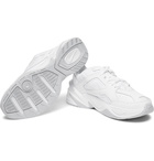 Nike - M2K Tekno Leather, Nylon and Mesh Sneakers - Men - White