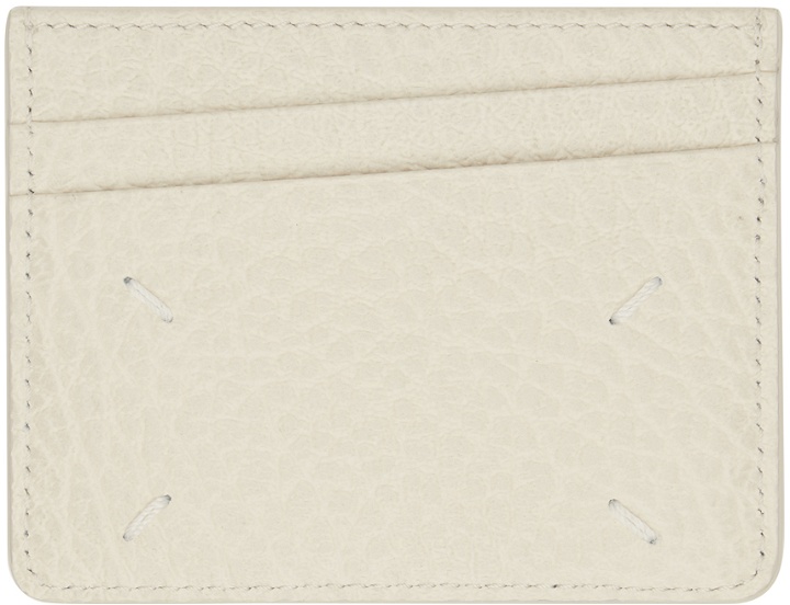 Photo: Maison Margiela Off-White Four Stitches Card Holder
