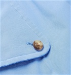 Maison Margiela - Cotton-Poplin Trench Coat - Light blue