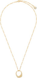 Marni Gold Ring Pendant Necklace