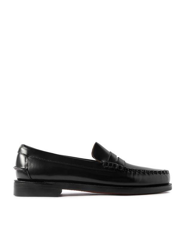 Photo: Sebago - Classic Dan Leather Penny Loafers - Black
