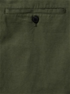 Sunspel - Unstructured Cotton and Linen-Blend Blazer - Green