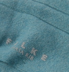 FALKE - Lhasa Ribbed-Knit Socks - Blue