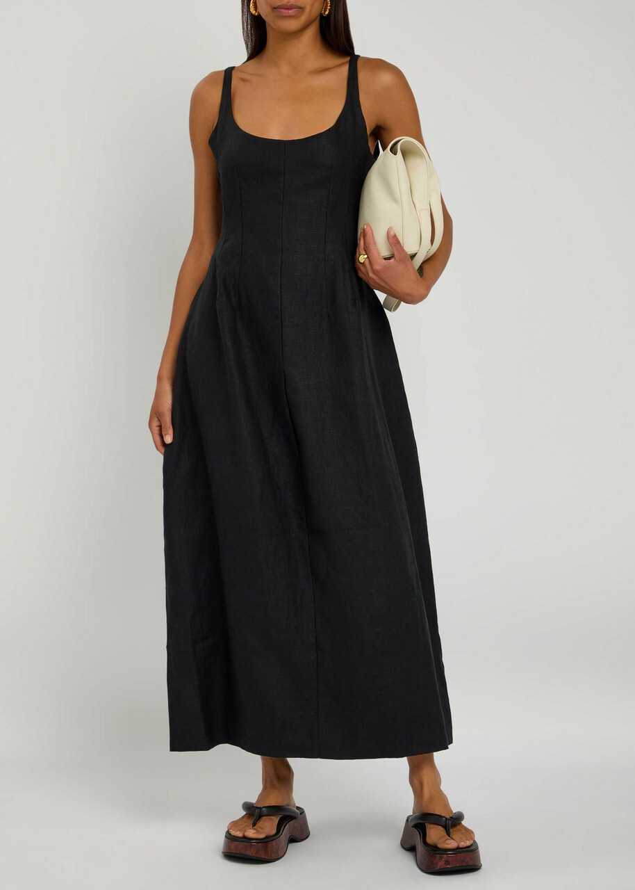 knee length dresses for ladies Sanne Midi Dress (Linnea) main image 1