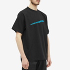 Uniform Experiment Men's Authentic Wrap Logo T-Shirt in Black