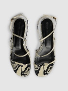KHAITE Loop Python Print Flat Sandals
