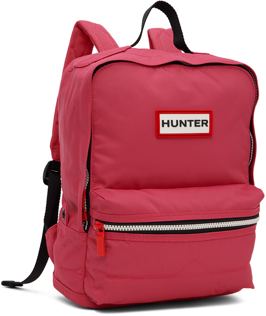 Hunter Kids Pink Nylon Backpack Hunter