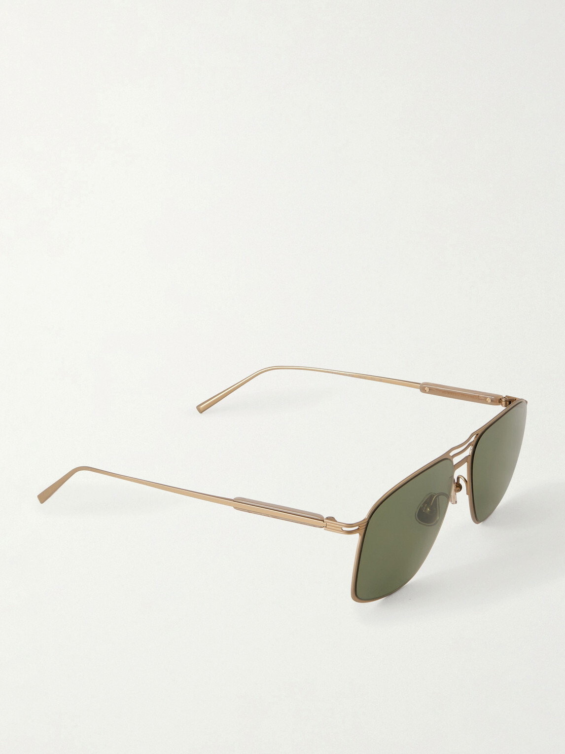 Brunello Cucinelli - Aviator-Style Titanium Sunglasses