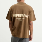 Represent Men's Owners Club T-Shirt in Almond