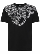 MARCELO BURLON COUNTY OF MILAN - Snake Wings Cotton Jersey T-shirt