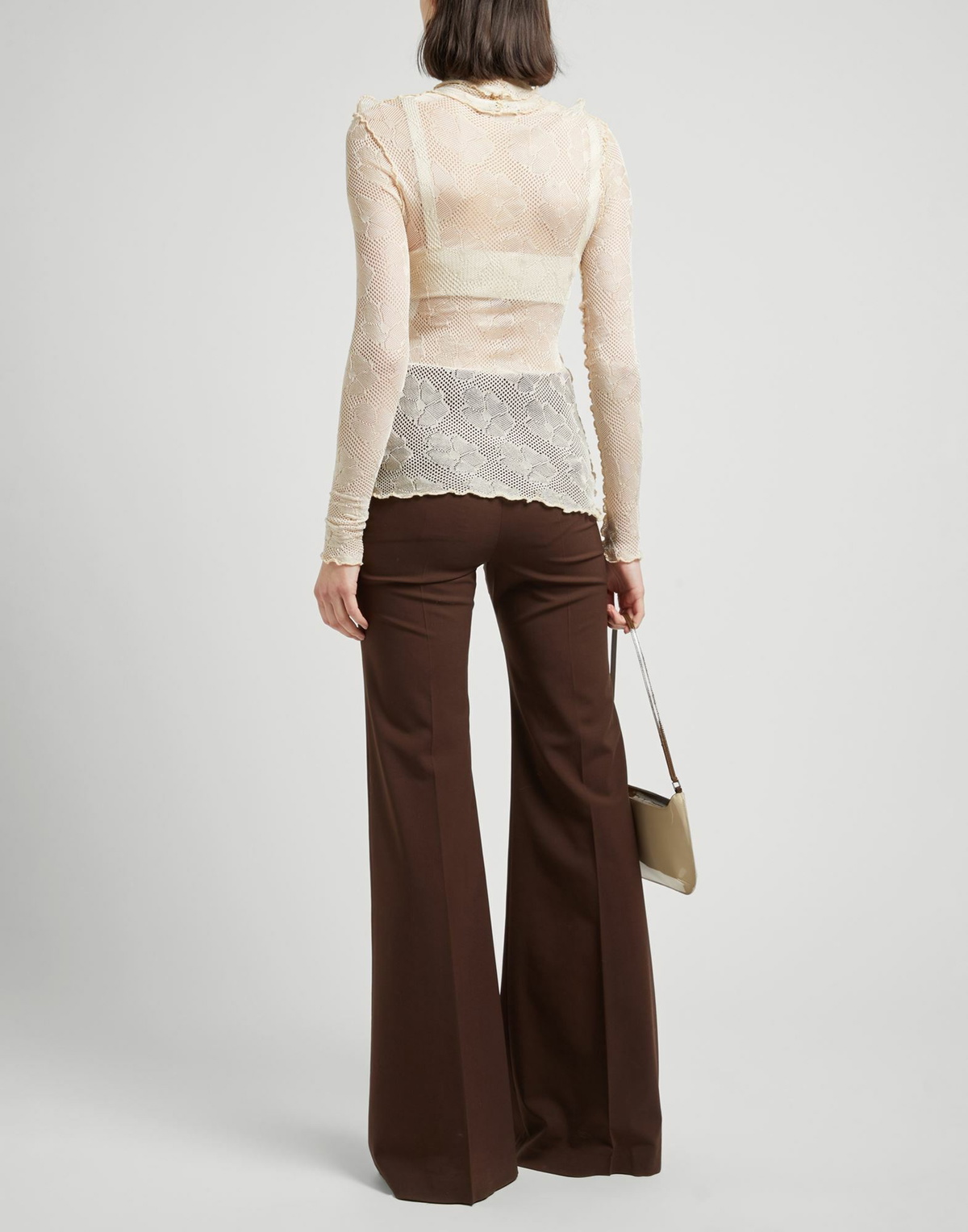 Siedrés Womens Turtleneck in Beige