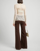 Siedrés Womens Turtleneck in Beige