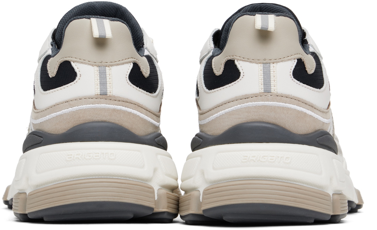 Axel Arigato White & Beige Sphere Runner Sneakers Axel Arigato