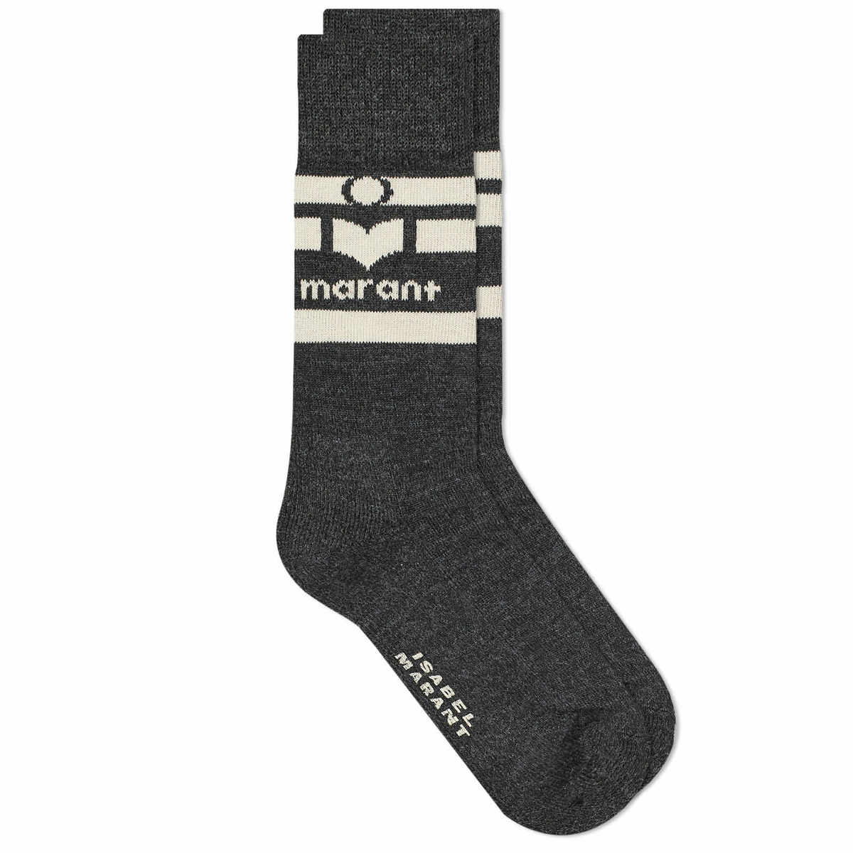 Isabel Marant Women's Logo socks in Bronze Isabel Marant