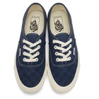 Vans Navy Checkerboard OG Authentic LX Sneakers