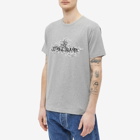 Stone Island Men's Institutional Two Graphic T-Shirt in Grey Marl