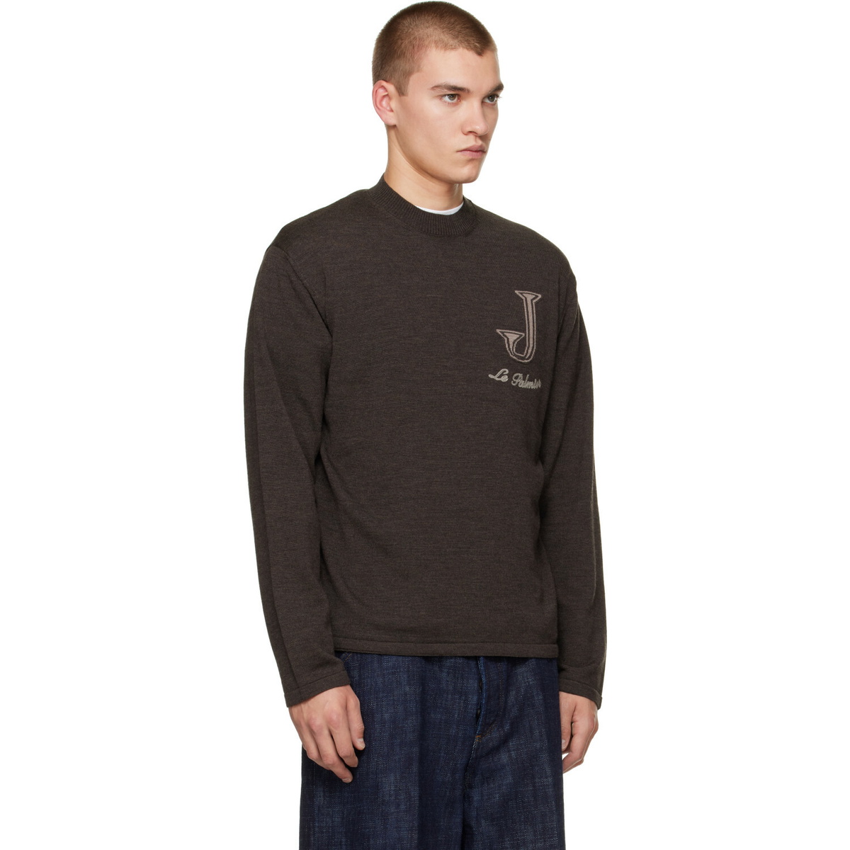 JACQUEMUS Brown 'The Herisson' Sweater Jacquemus
