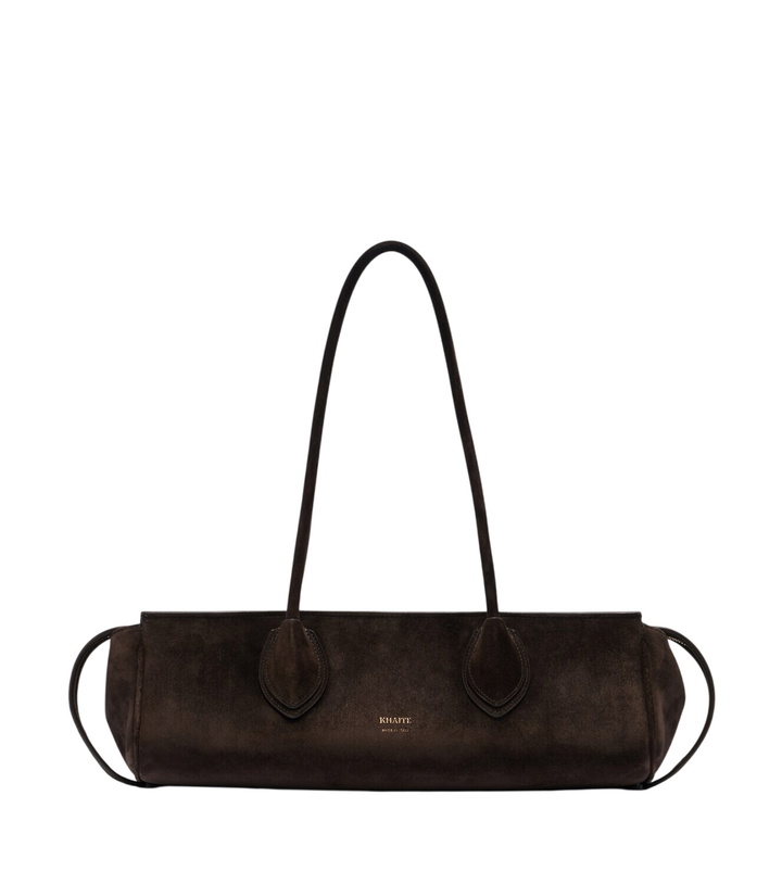 Photo: Khaite Donna Medium suede shoulder bag