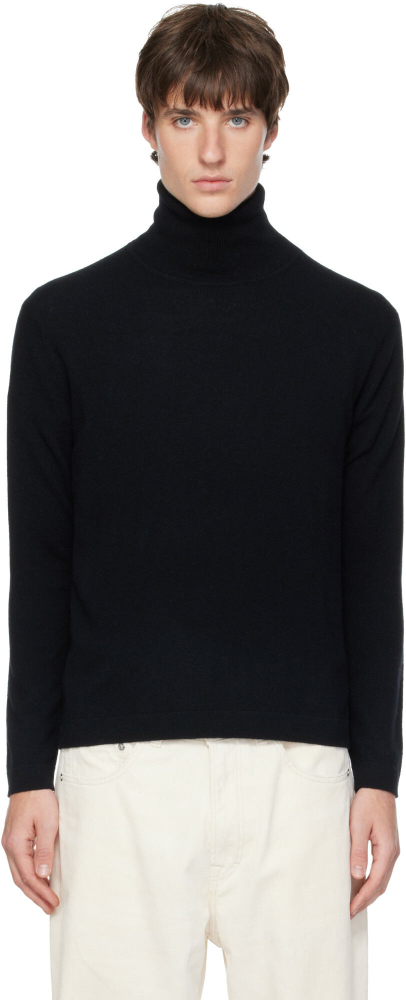 LISA YANG Black Aksel Turtleneck