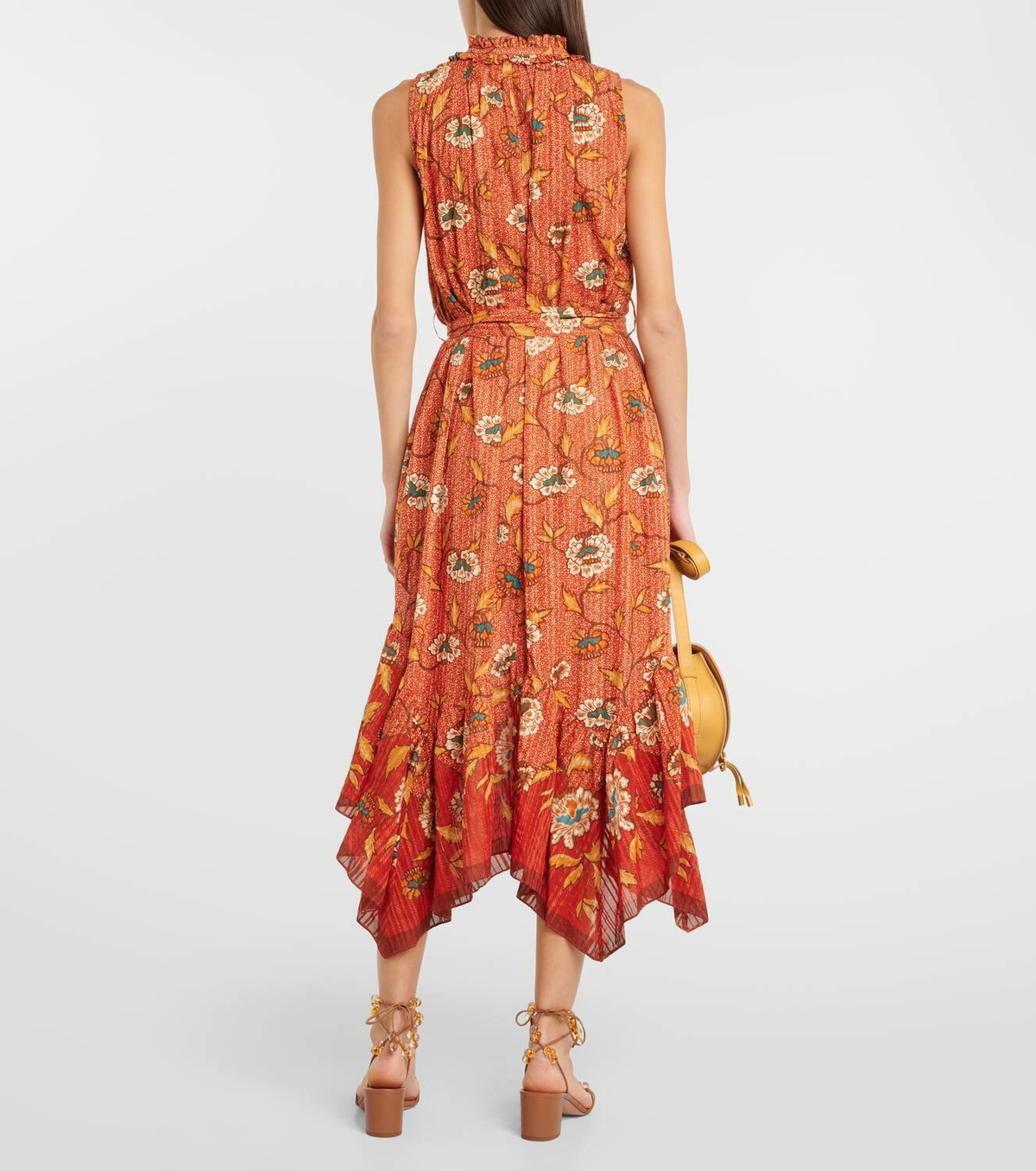 Ulla Johnson
 Alma Floral Silk Midi-Dress