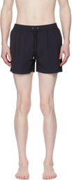 Paul Smith Black Artist Stripe Swim Shorts