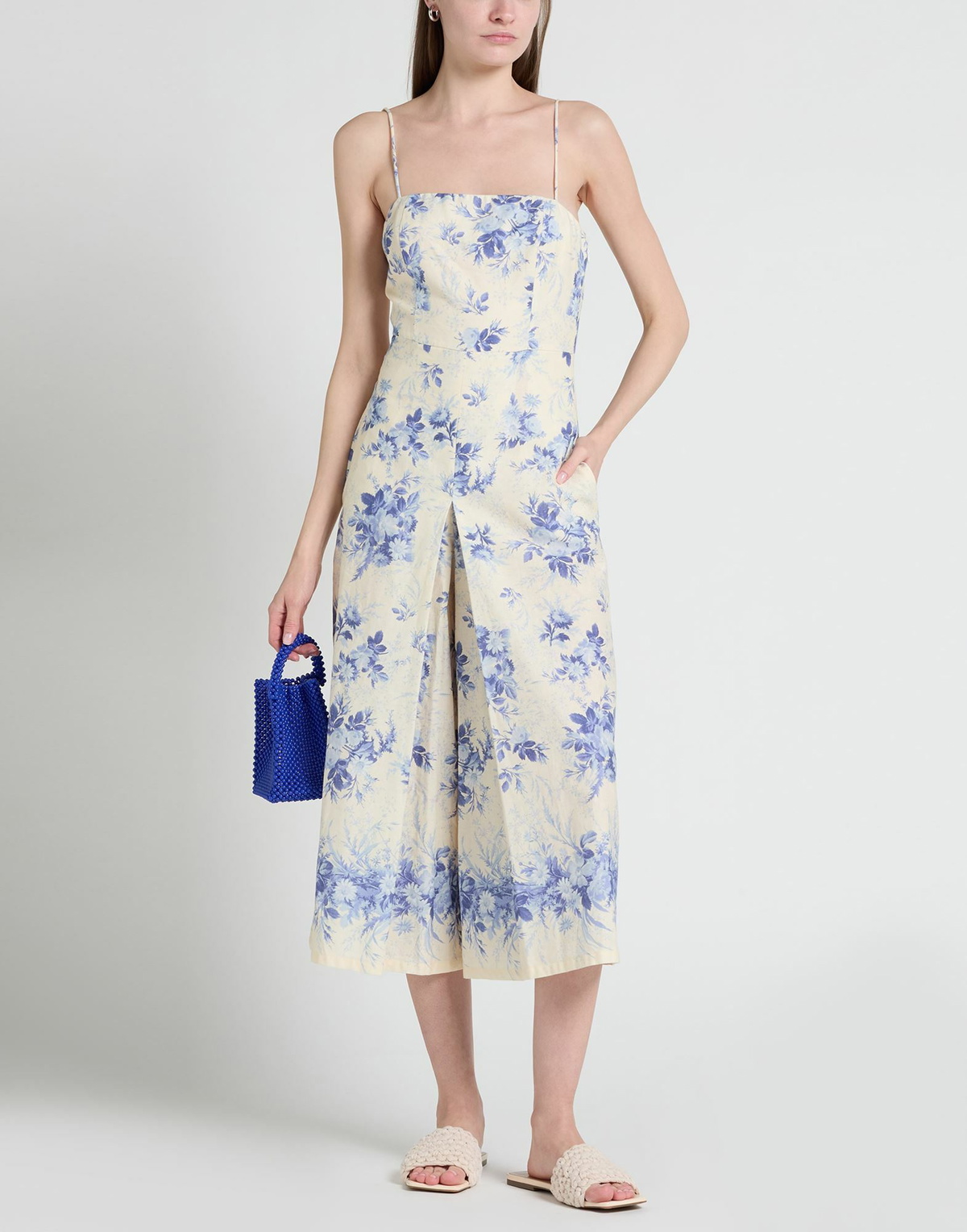 Twinset Womens Jumpsuit in Ivory