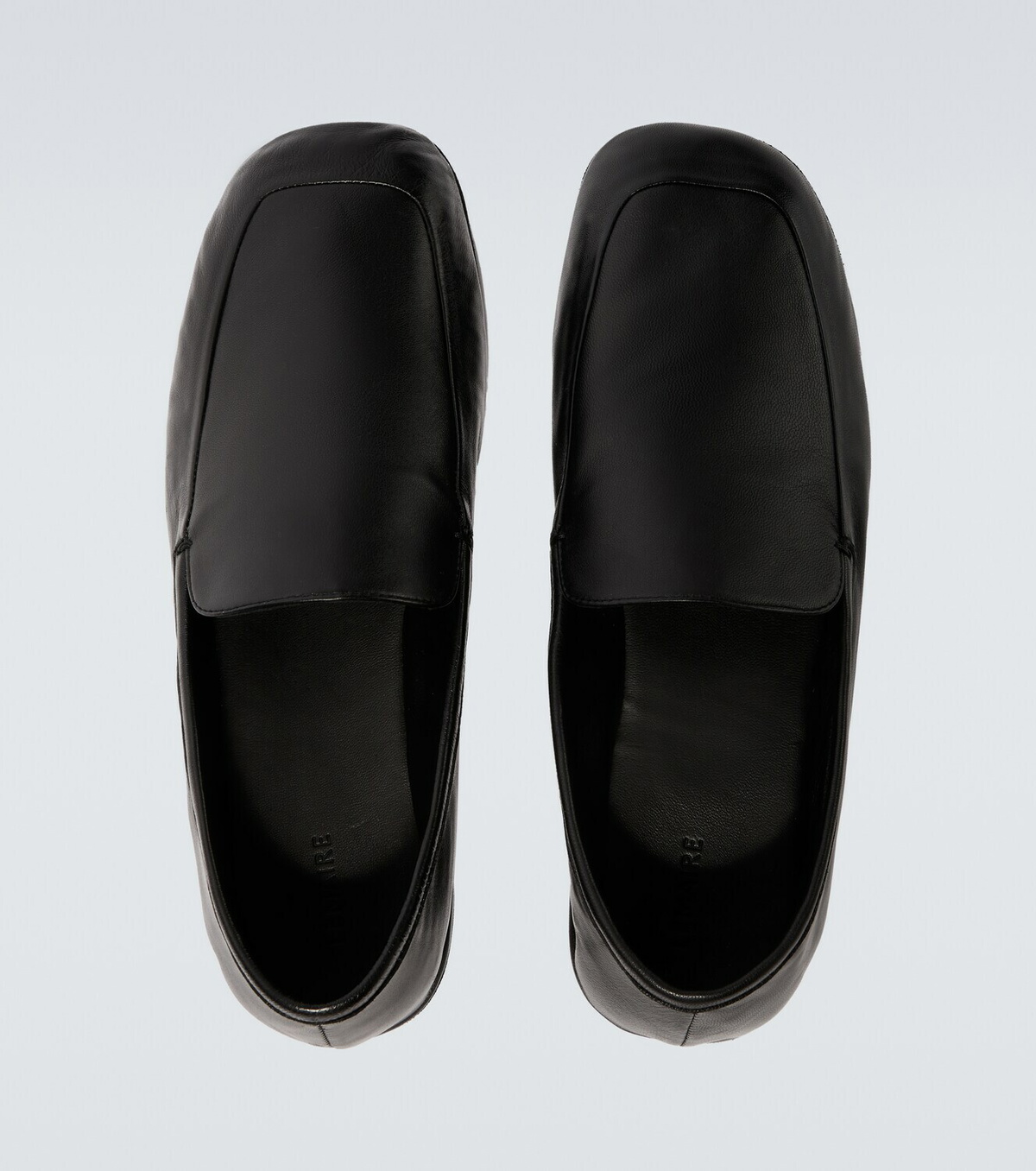 Lemaire Outdoor leather slip-on shoes
