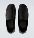 Lemaire Outdoor leather slip-on shoes