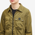 Paul Smith Men's Zip Front Nylon Jacket in Green