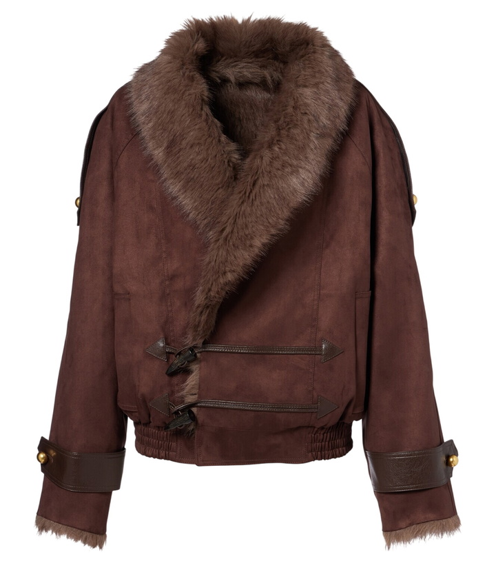Photo: Xu Zhi Reversible faux fur jacket