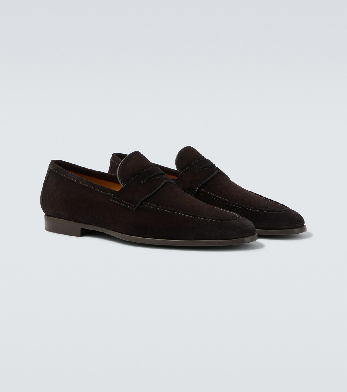Magnanni Diezma II suede penny loafers