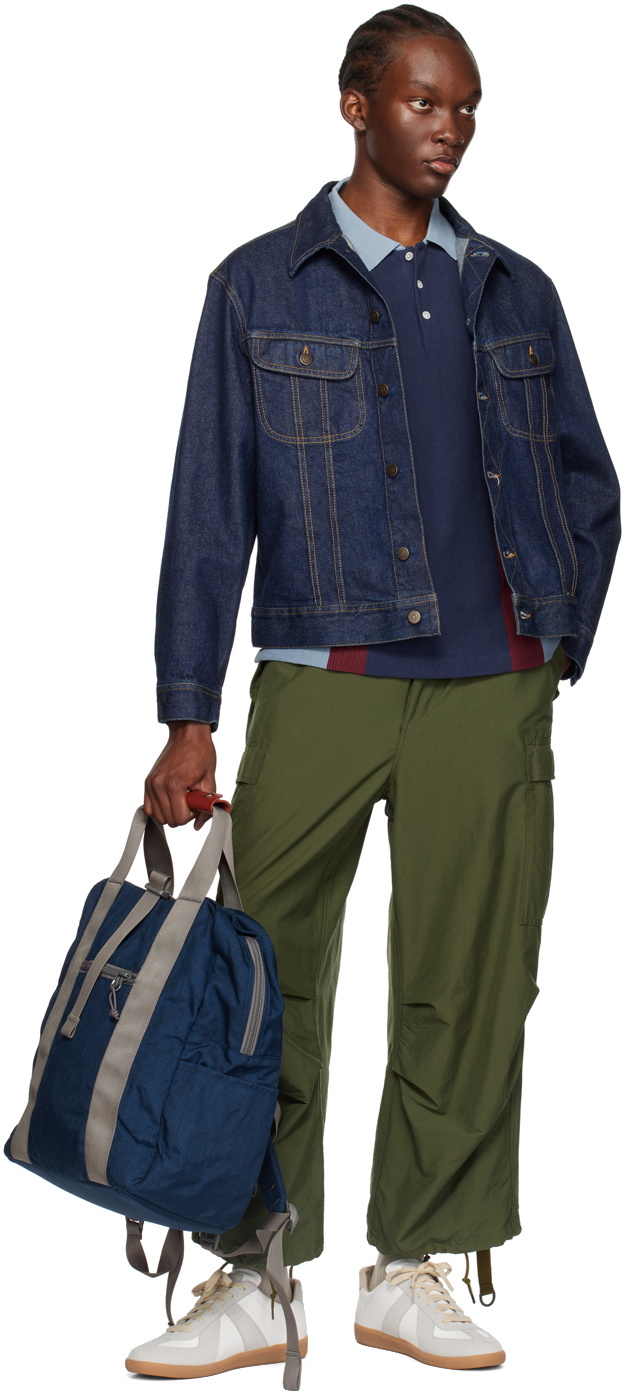 BEAMS PLUS Blue Flight Backpack Beams Plus