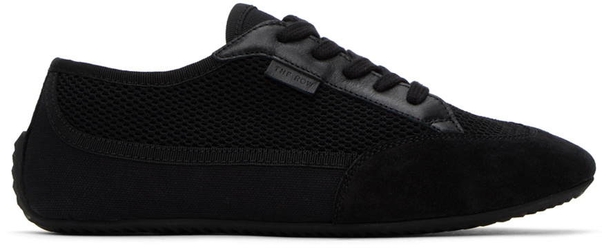 The Row Black Bonnie Sneakers The Row