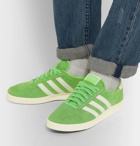adidas Originals - München Super SPZL Suede Sneakers - Green