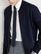 Thom Browne - 2cm Checked Cotton and Wool-Blend Tie