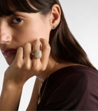 David Yurman Châtelaine® 18kt gold ring with diamonds