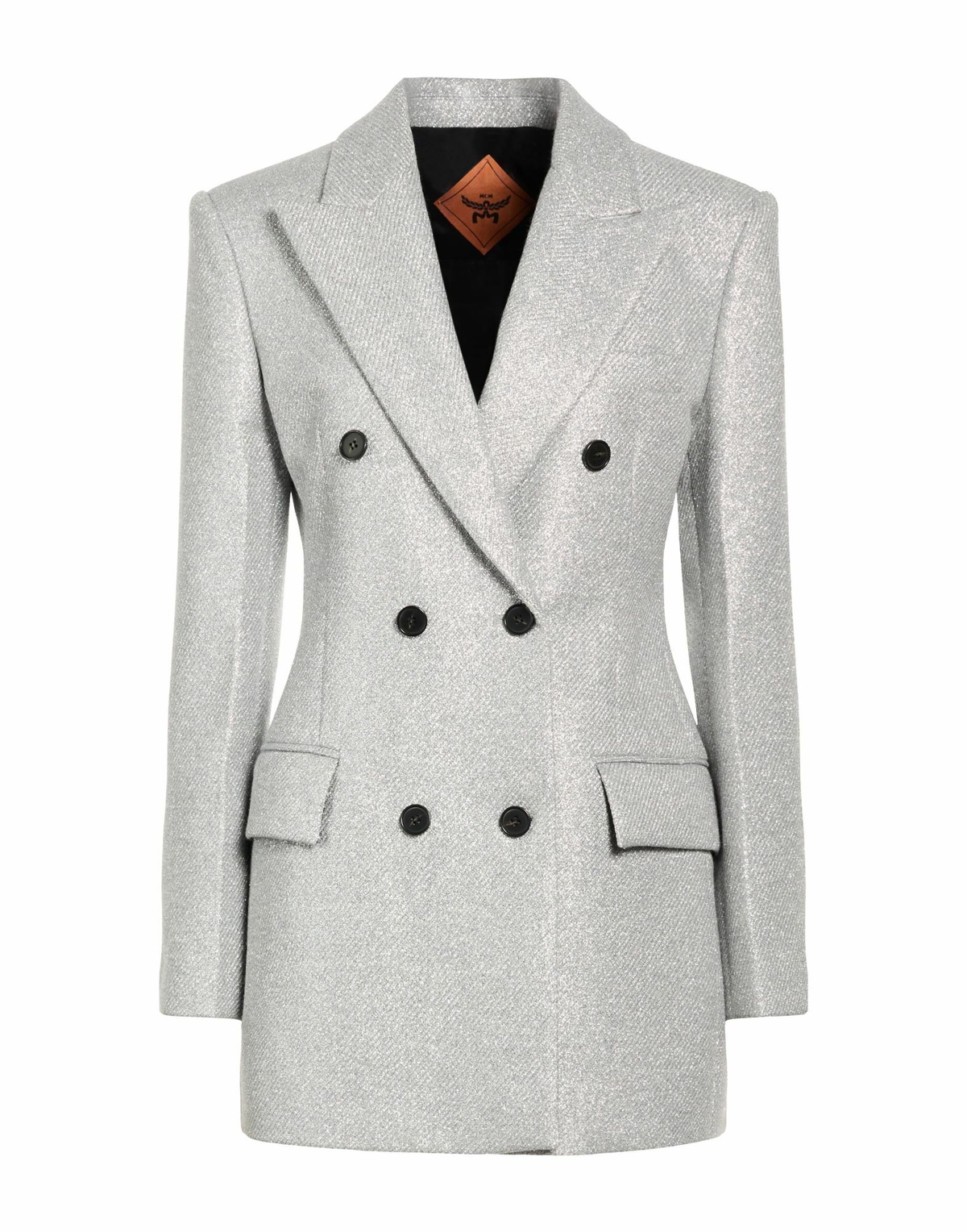 Mcm Womens Blazer in Silver