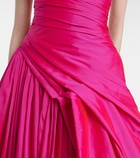 Marmar Halim One-shoulder gown