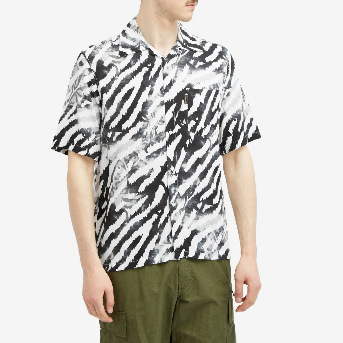 Aries Men's Hibiscus Vacation Shirt in Multi