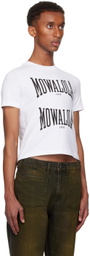 Mowalola White Sweat Tea T-shirt