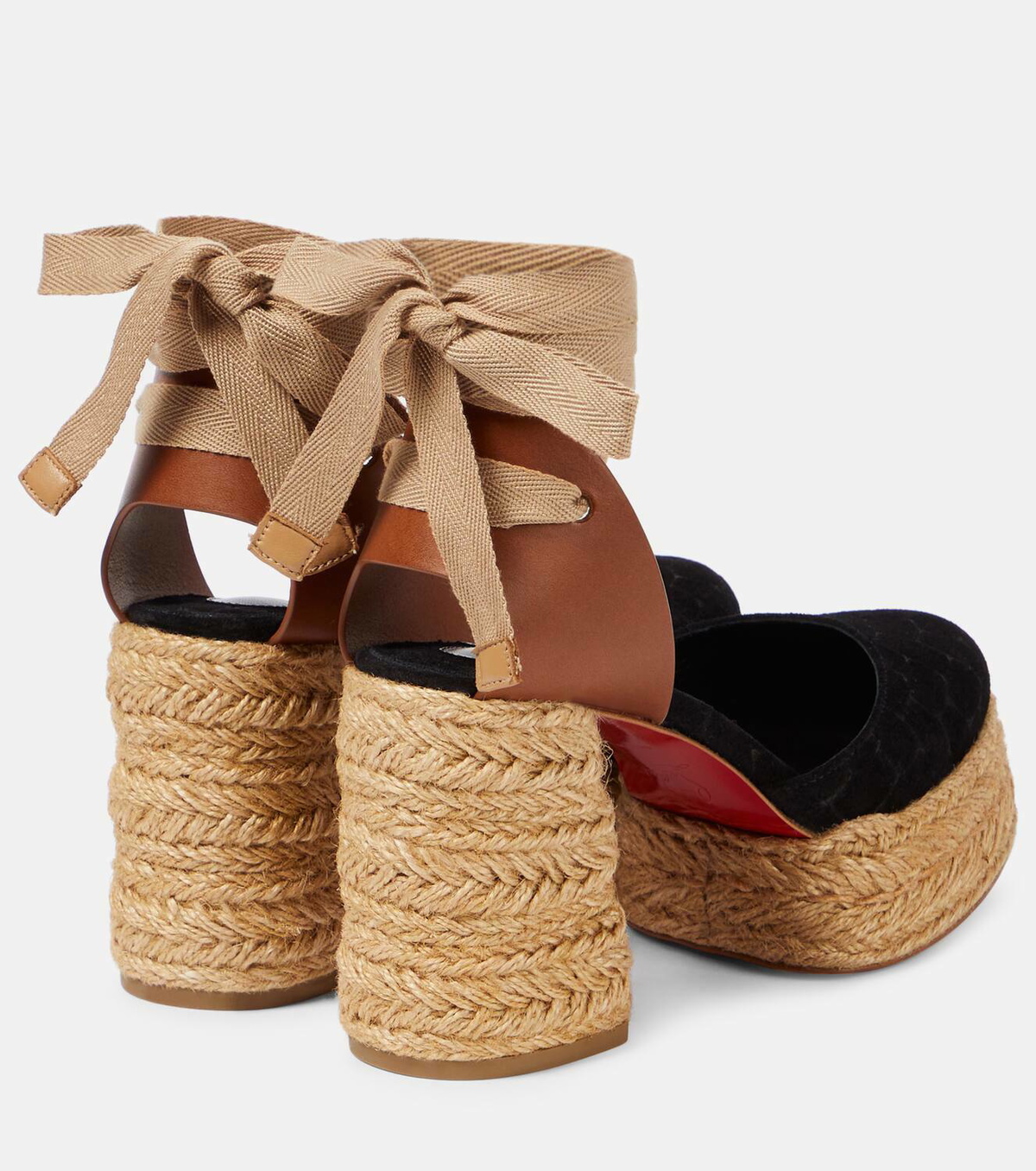 Christian Louboutin Brigissima 70 espadrille sandals Christian