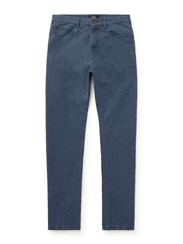 Photo: A.P.C. - Standard Slim-Fit Jeans - Blue