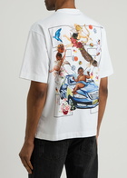 Off-white Skate Arrows Printed Cotton T-shirt