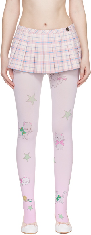 Photo: Sandy Liang Pink Franc Skort