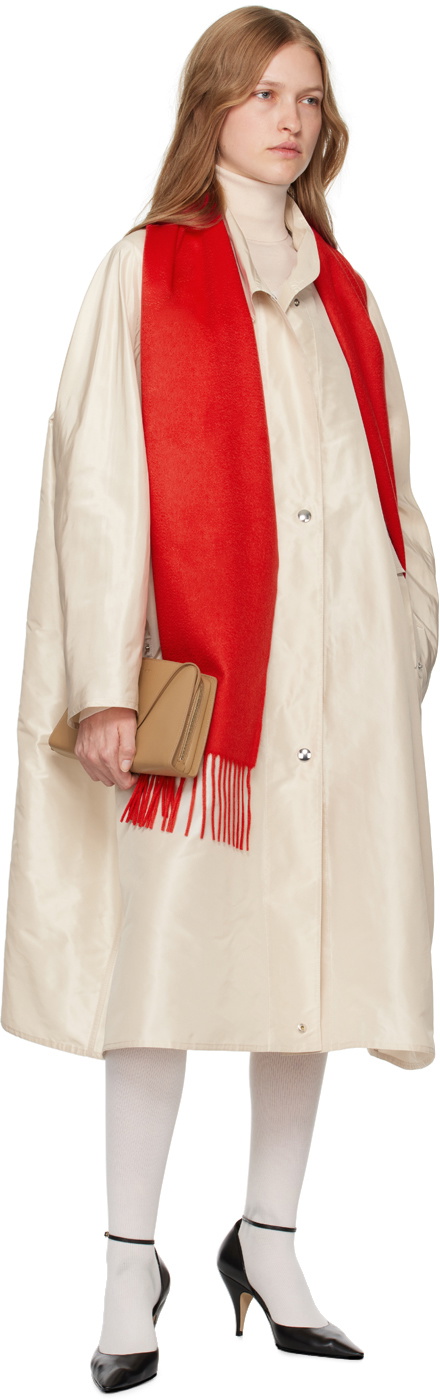 The Row Red Viktor Scarf